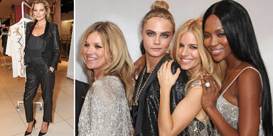 Launch der Kate Moss-Collection