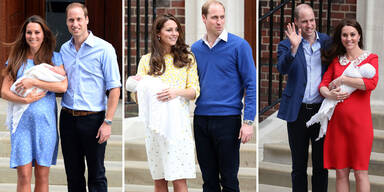 William Kate Charlotte George