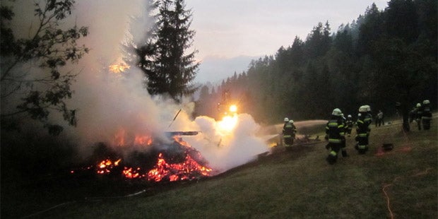 Schwere Unwetter-Schäden in Kärnten