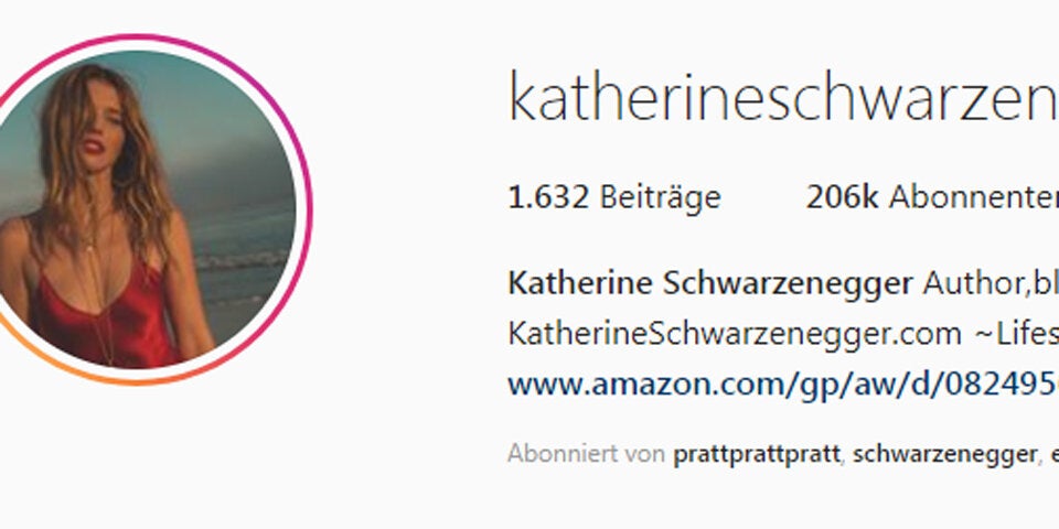 Arnie-Tochter: Ist sie schuld an Promi-Scheidung?