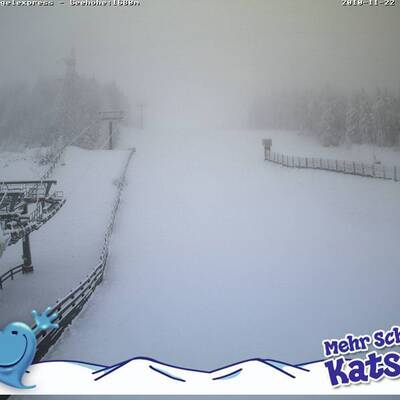 Wintereinbruch in Österreich