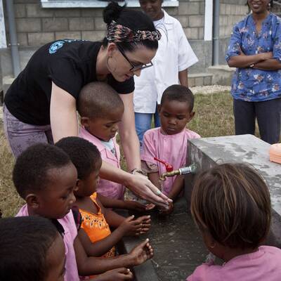 Katy Perry unterstützt die UNICEF