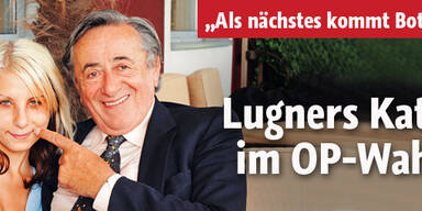 Lugners Katzi jetzt im Beauty-Wahn