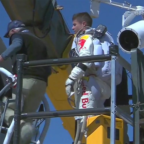 Baumgartners Stratos-Sprung abgeblasen