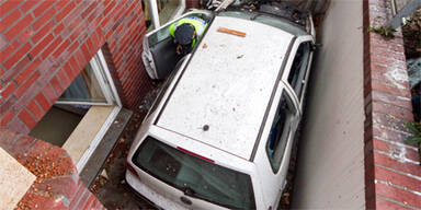 Kurioser Unfall in Hamburg