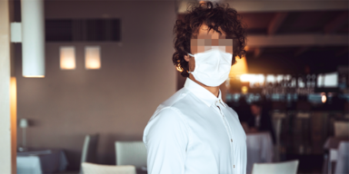 Corona Kellner Maske