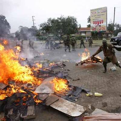 Unruhen nach Wahlen in Kenia