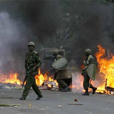 Unruhen nach Wahlen in Kenia