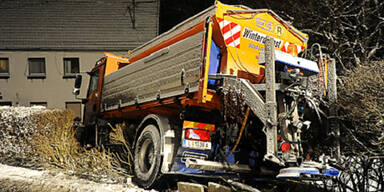 Streuwagen-Unfall bei Ebelsberg