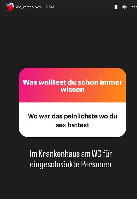 UPS! TWM-Star Kerstin plaudert peinliches Sex-Geheimnis aus