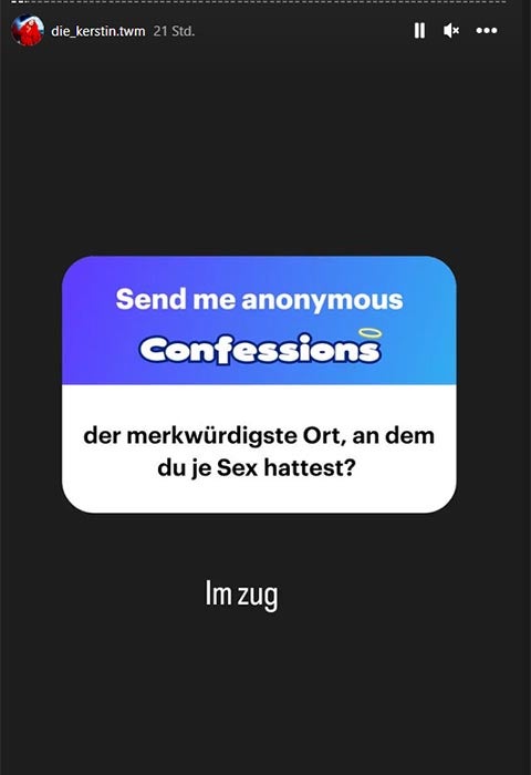 TWM-Star Kerstin verrät: 'An diesem skurrilen Ort hatte ich Sex'