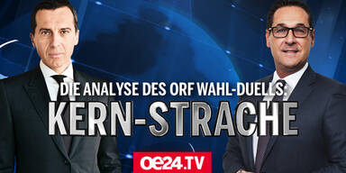 Insider: Die Analyse zum TV-Duell Kern-Strache