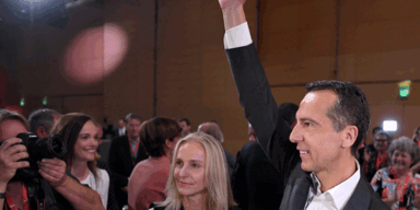 Standing Ovations f&uuml;r Kanzler Kern