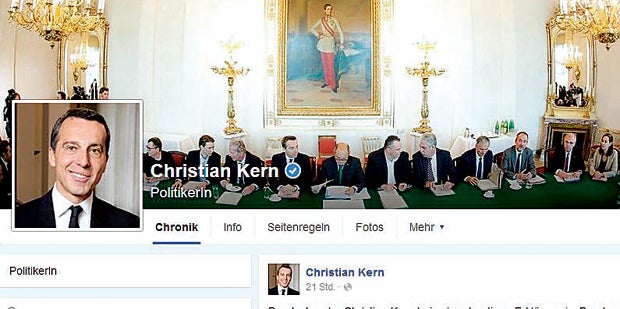 Kern twittert und erobert die Social Media