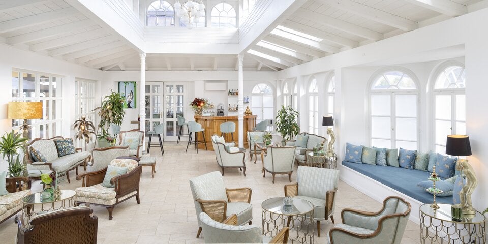 Die Familie vermietet das Palmenhaus auch für kleine Events.