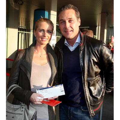 HC Strache und seine schöne Andrea