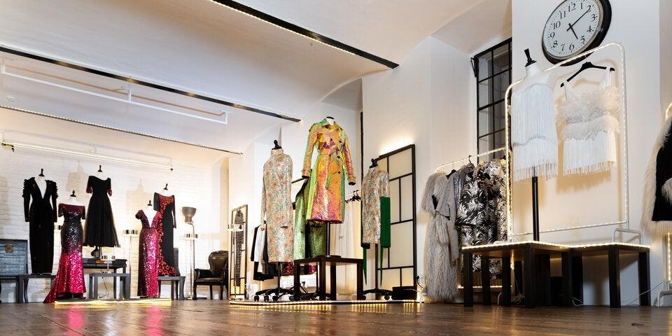 Wie seine Kreationen versprüht auch Thang de Hoos Atelier das Flair von Einzigartigkeit.