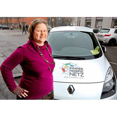 Helga Linz hilft, wo Hilfe gebraucht wird 