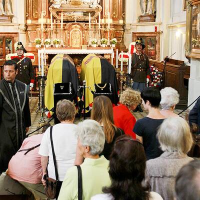 Die Österreicher erweisen Otto Habsburg  die Letzte Ehre