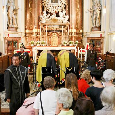 Die Österreicher erweisen Otto Habsburg  die Letzte Ehre