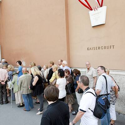 Die Österreicher erweisen Otto Habsburg  die Letzte Ehre