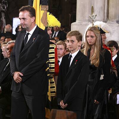 Otto Habsburg: Die trauernde Familie