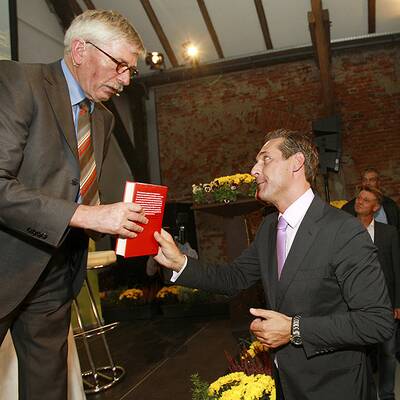 H.C. Strache trifft Thilo Sarrazin