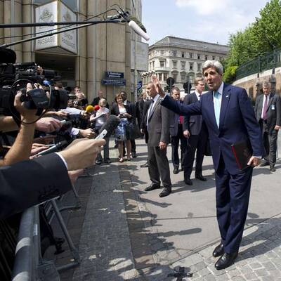 John Kerry in Wien 