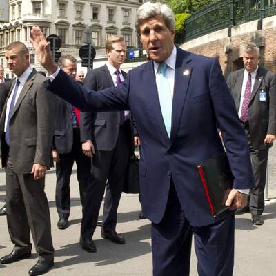 John Kerry in Wien 