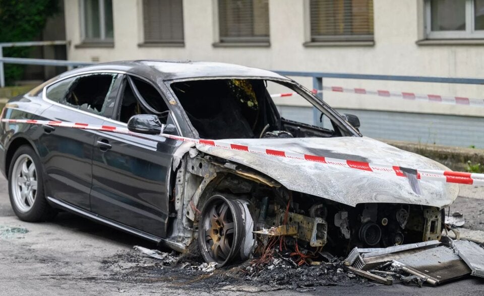 Linz fünf autos abgefackelt