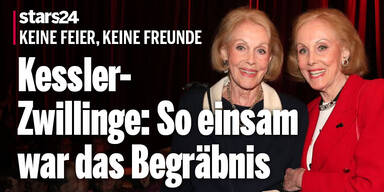 Kessler-Zwillinge: So einsam war das Begräbnis - keine Feier, keine Freunde