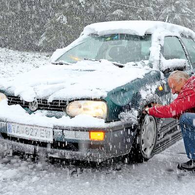 Die Edelweissalm - tief verschneit
