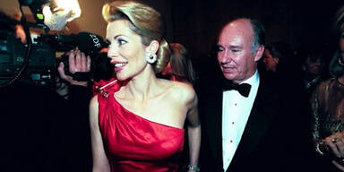 Aga Khan und Frau