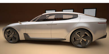 Kia stellt ein viertüriges 