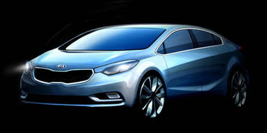 So scharf wird der neue Kia K3/Forte