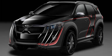 Kia Sorento im X-Men-Look