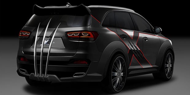 Kia Sorento im X-Men-Look
