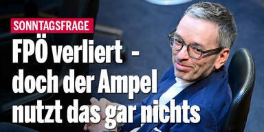 FPÖ verliert ein bisschen - doch der Ampel nutzt das gar nichts
