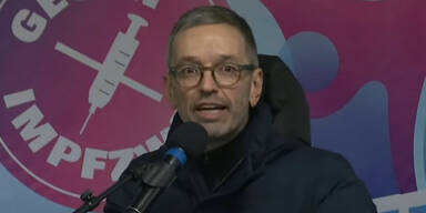 6.000 Teilnehmer bei Corona-Demo mit Kickl