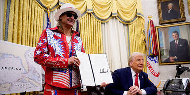 Trump k&auml;mpft mit Kid Rock gegen Konzert-Wucher