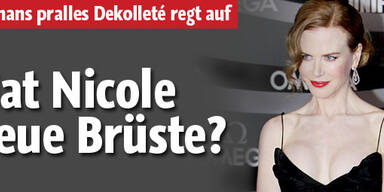 Nicole Kidman: Hat sie neue Brüste?