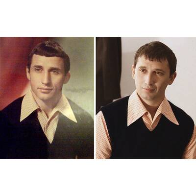 So ähnlich sehen sich Eltern und ihre Kinder! 