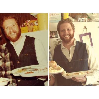 So ähnlich sehen sich Eltern und ihre Kinder! 