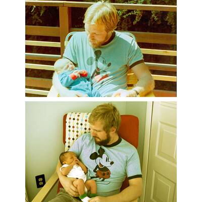 So ähnlich sehen sich Eltern und ihre Kinder! 