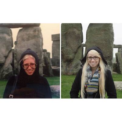 So ähnlich sehen sich Eltern und ihre Kinder! 