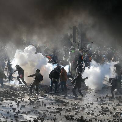 Gewalt in Kiew eskaliert