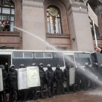 Zusammenstöße in Kiew