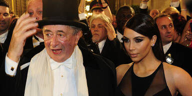 Kim Kardashian & Richard Lugner beim Opernball 2014