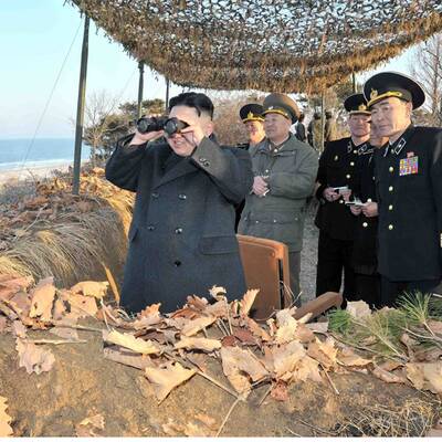 Säbelrasseln in Pjöngjang