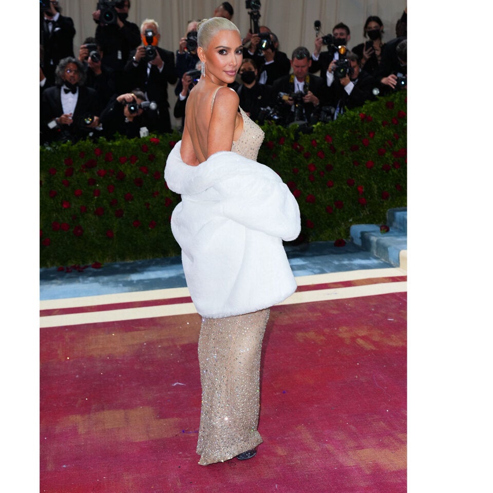 Kim Kardashian trug Kleid von Marilyn Monroe